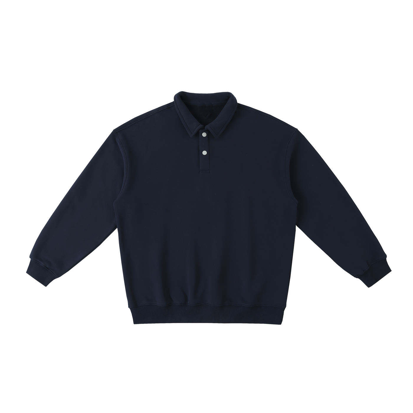 Heavyweight Polo Collar Sweatshirt