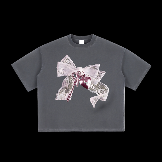 Pink Bow Tee