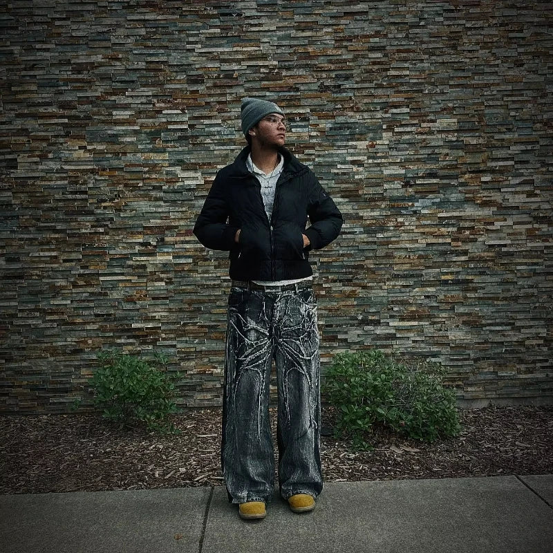 Spider Baggy Jeans