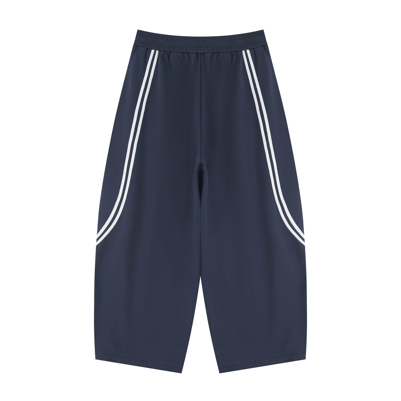 Wide Leg Striped Sweatpants