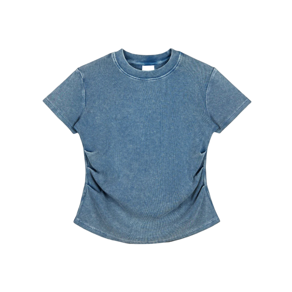 Vintaged Wash Bodycon T-Shirt