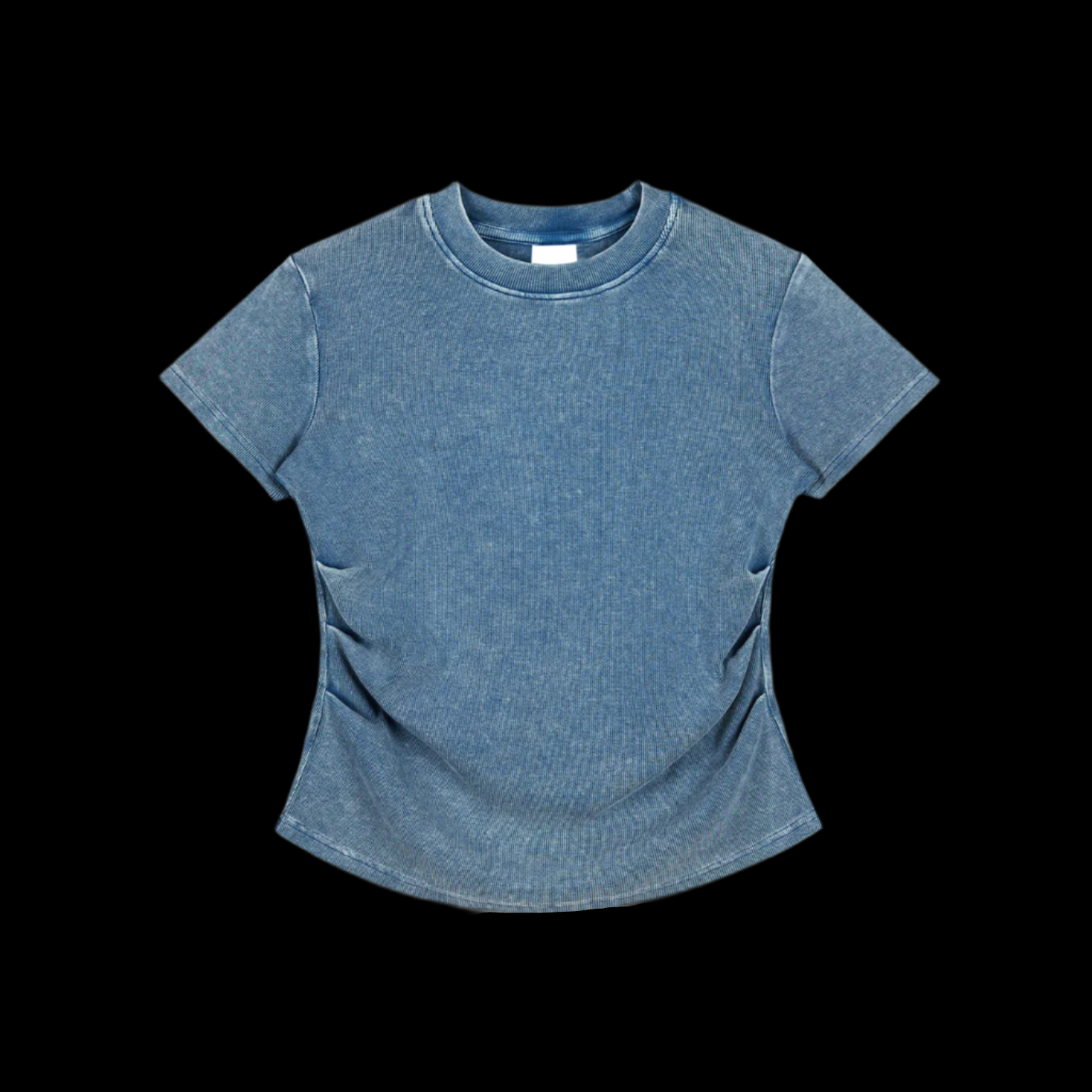 Vintaged Wash Bodycon T-Shirt
