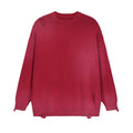 Sun Fade Ripped Crewneck sweater