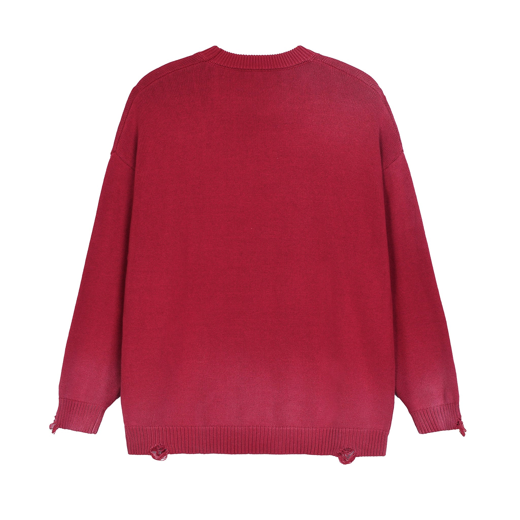 Sun Fade Ripped Crewneck sweater