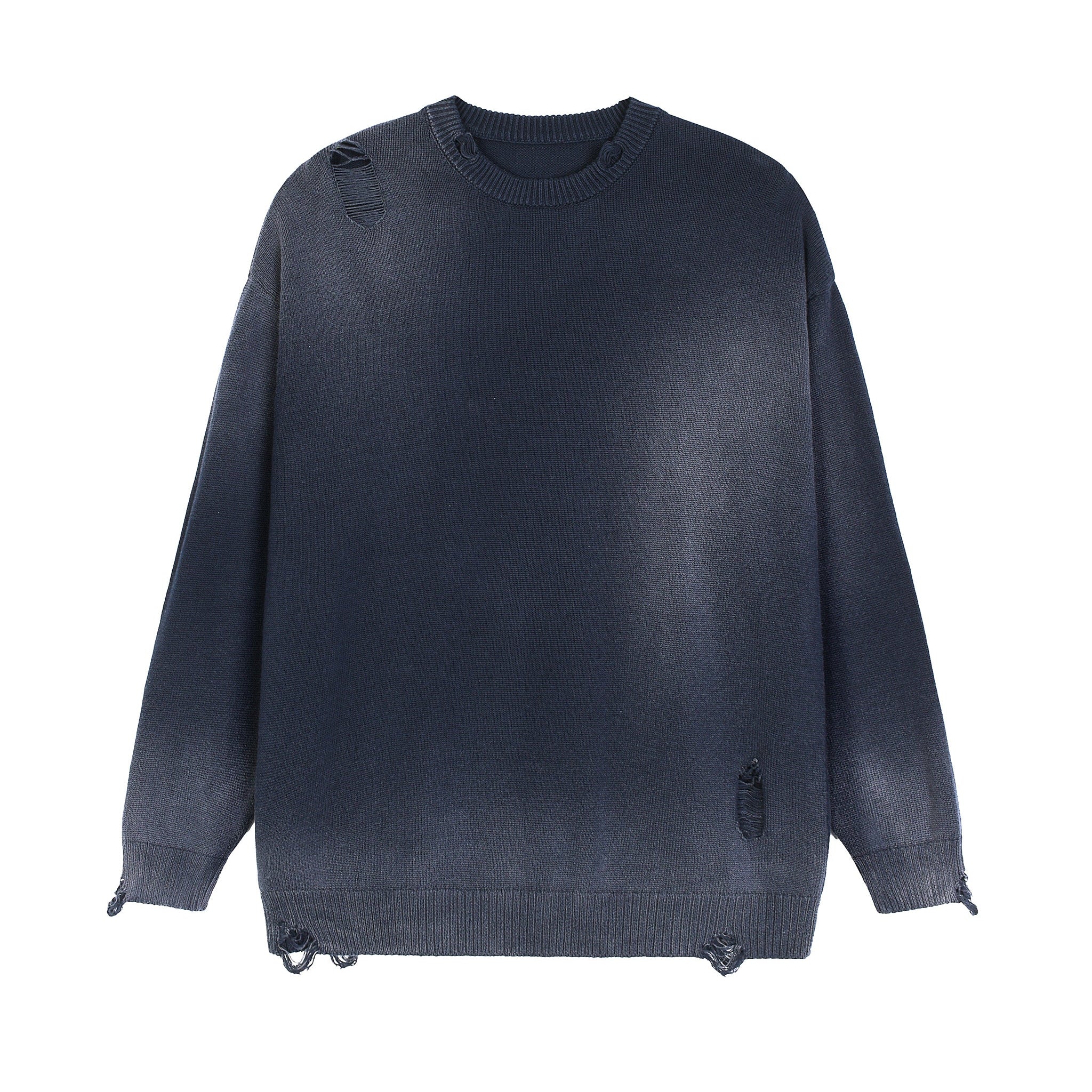 Sun Fade Ripped Crewneck sweater