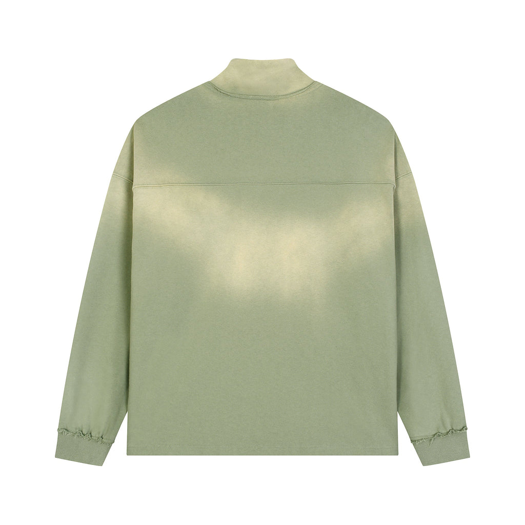 Sun Fade Quarter Zip Up Sweatshirt