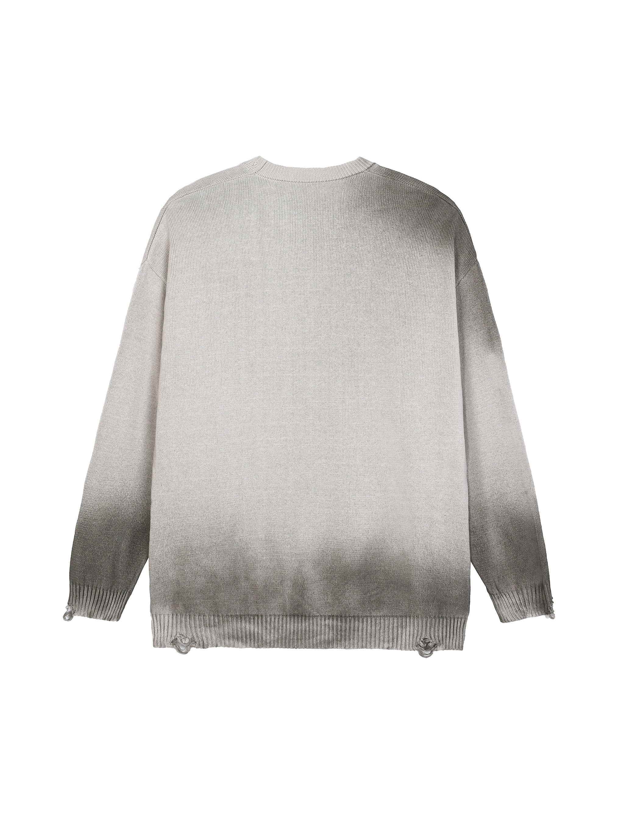 Sun Fade Ripped Crewneck sweater