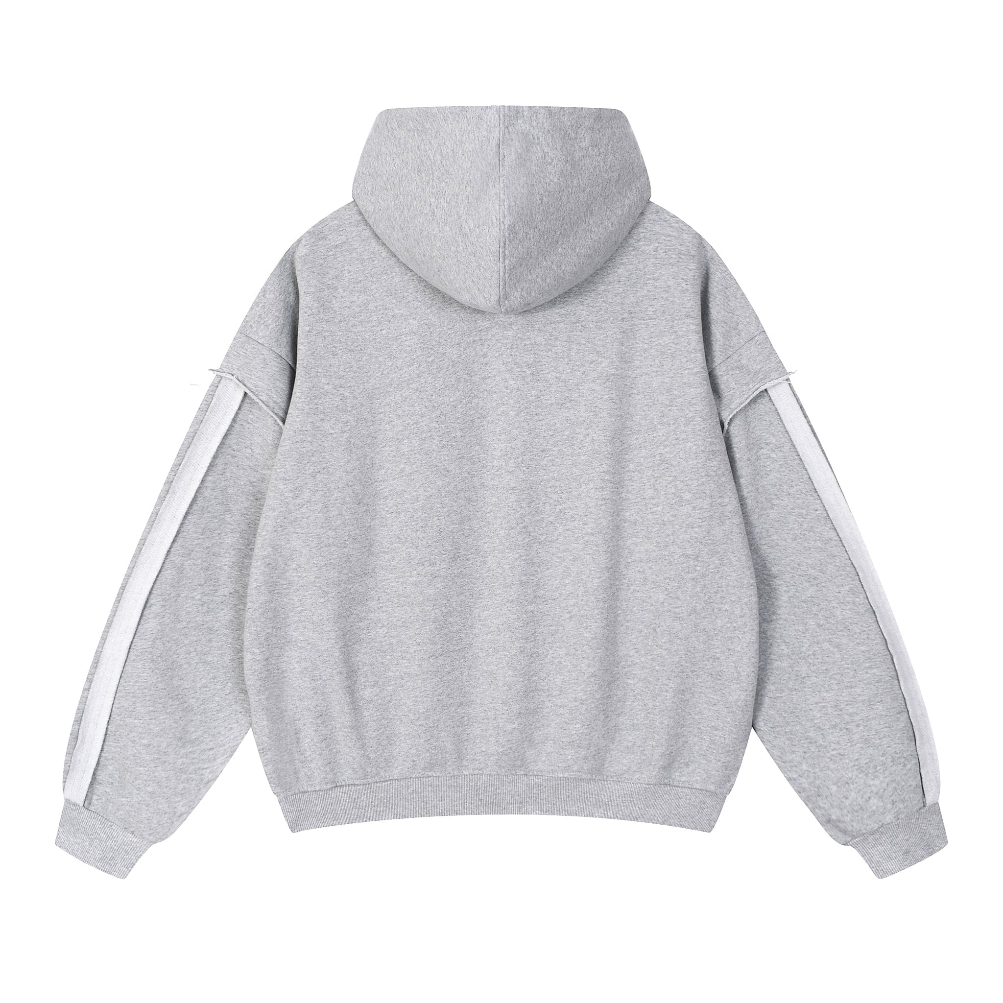 LF Double Layered Striped Zip Hoodie