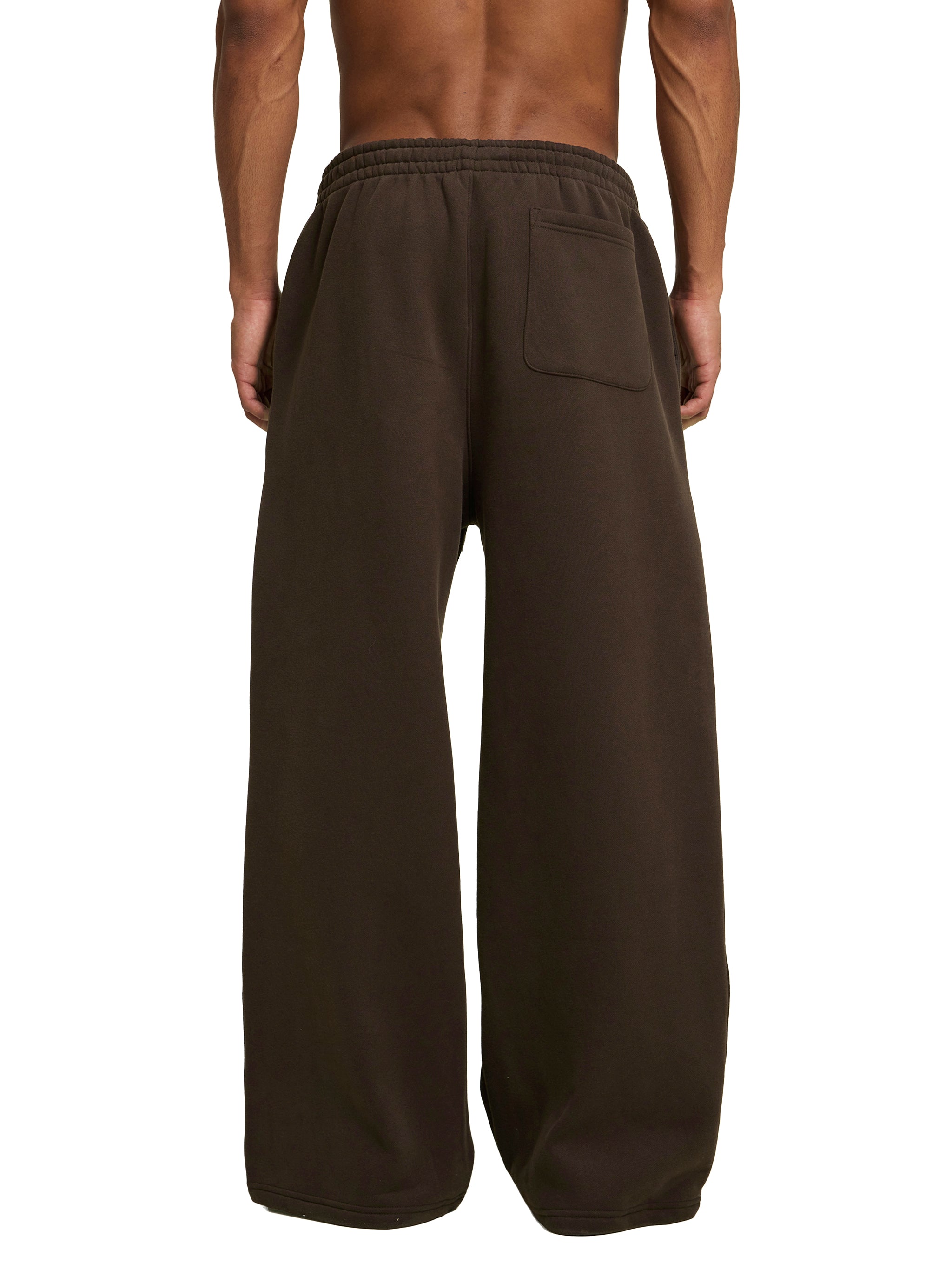 Fleece Drawstring Straight Leg Sweatpants