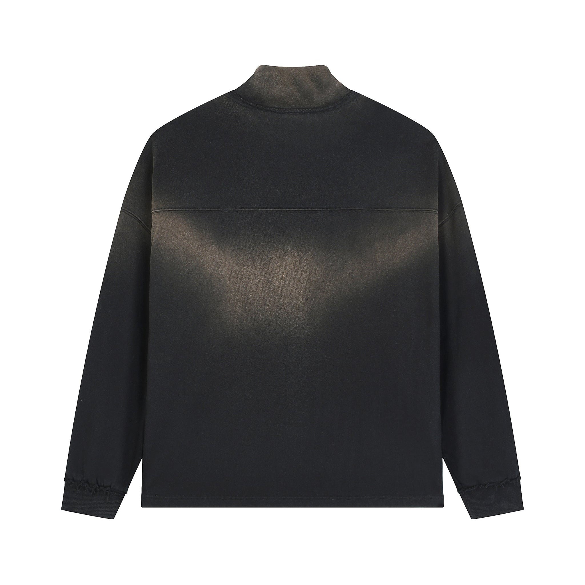 Sun Fade Quarter Zip Up Sweatshirt