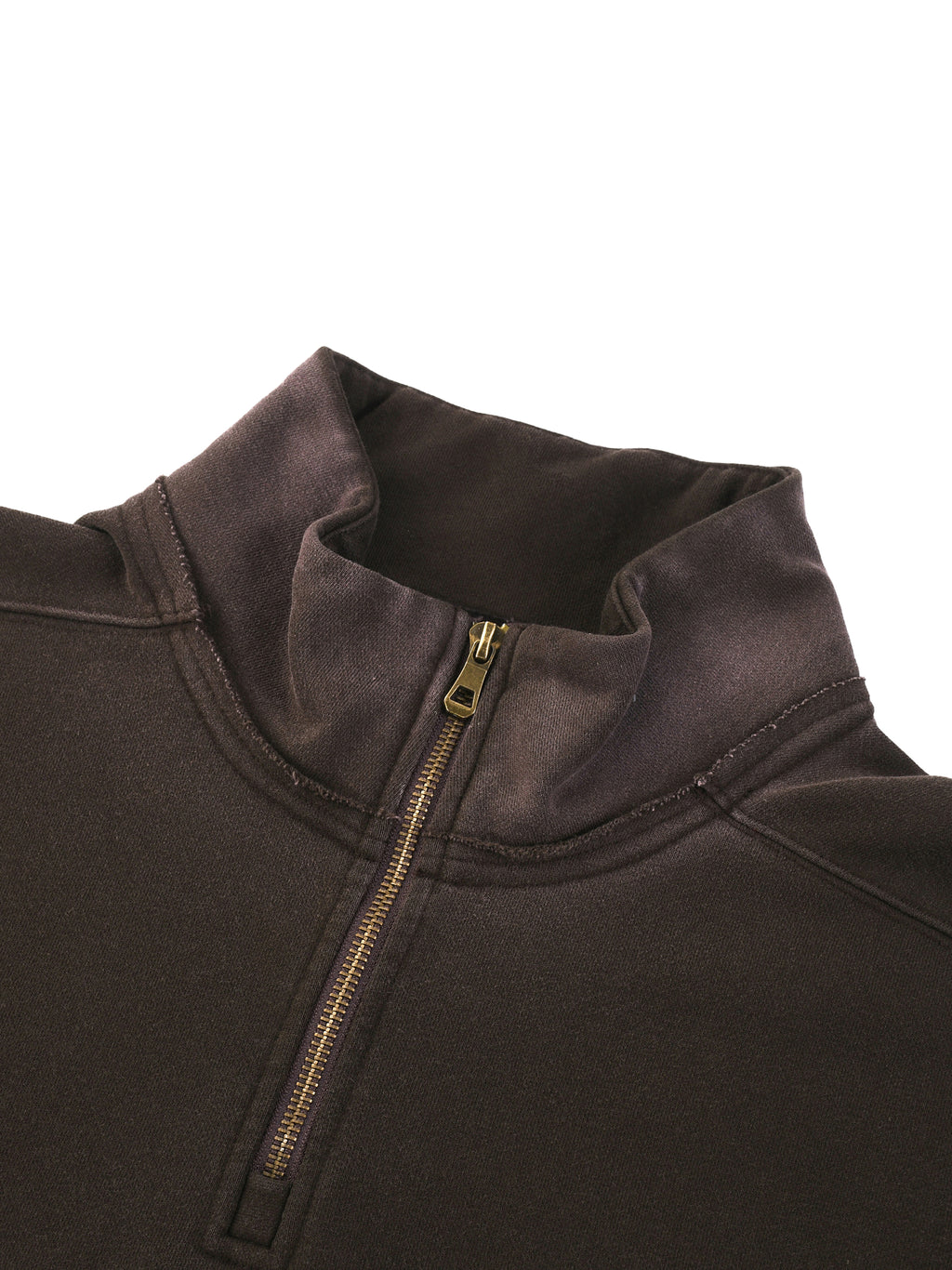 Sun Fade Quarter Zip Up Sweatshirt