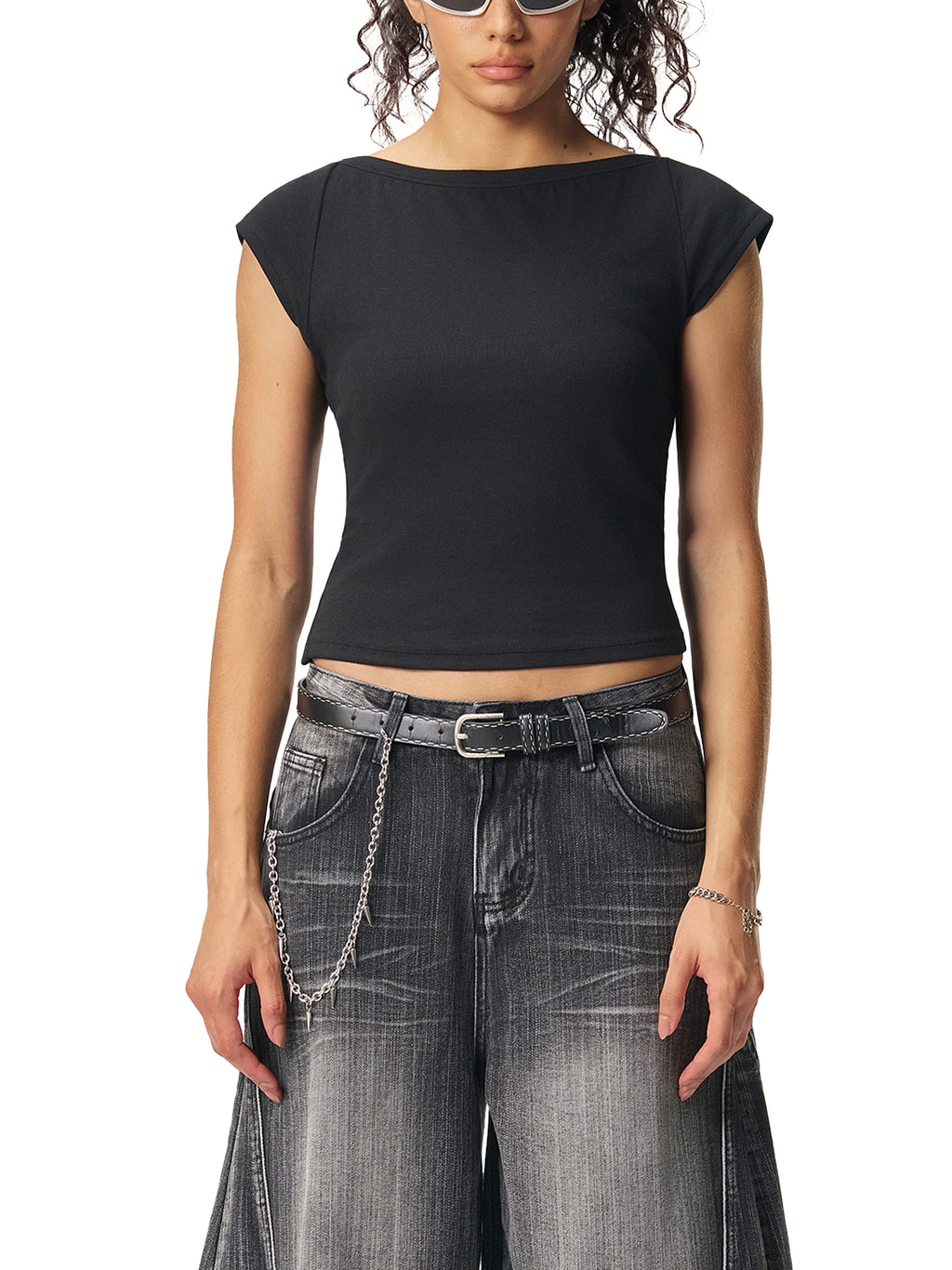 Wide Neck Baby Top