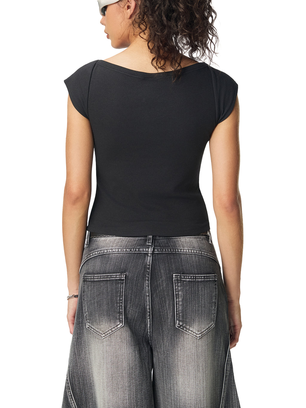 Wide Neck Baby Top