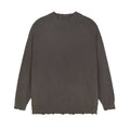 Vintage Washed Hand Frayed Sweater