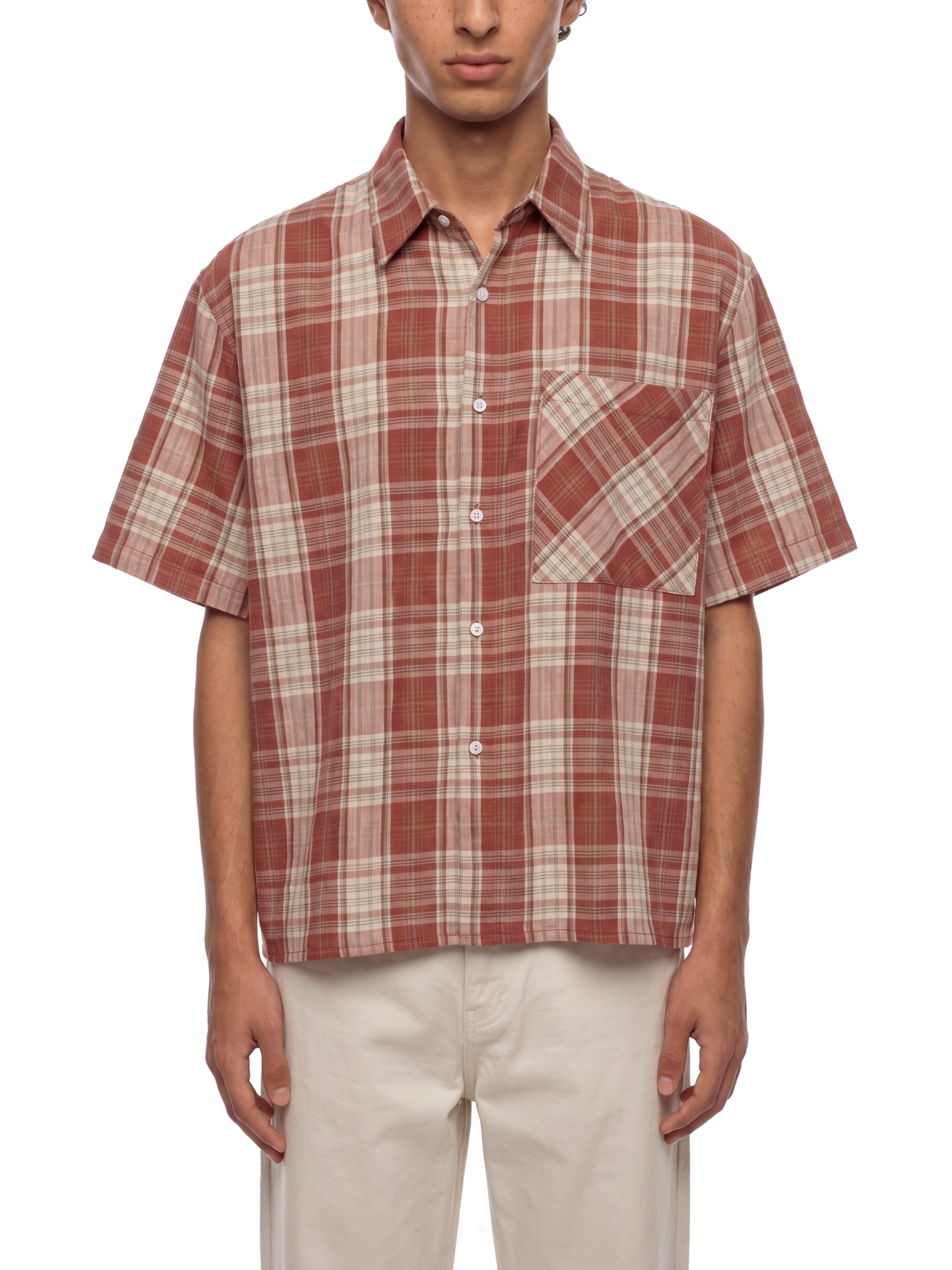 Plaid Boxy Tee