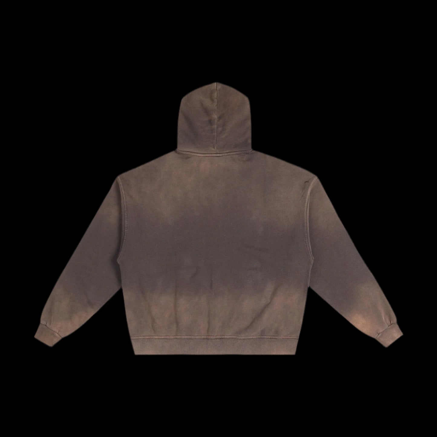 Hand Frayed Sunfade Zip Hoodie