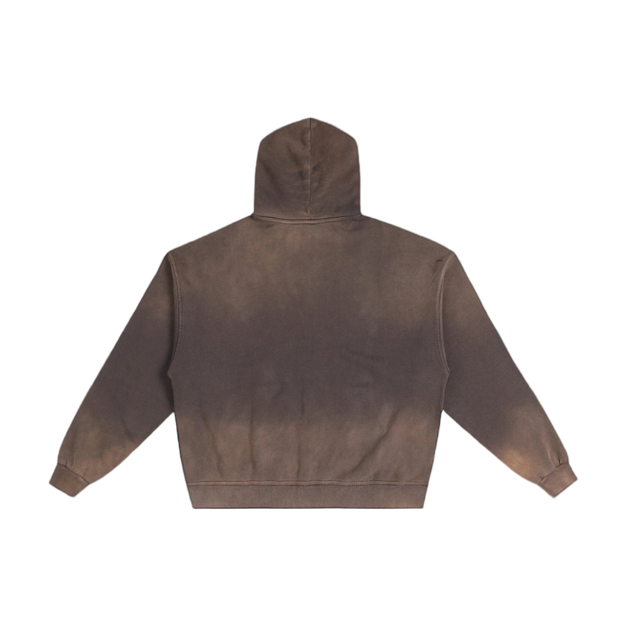 Hand Frayed Sunfade Zip Hoodie