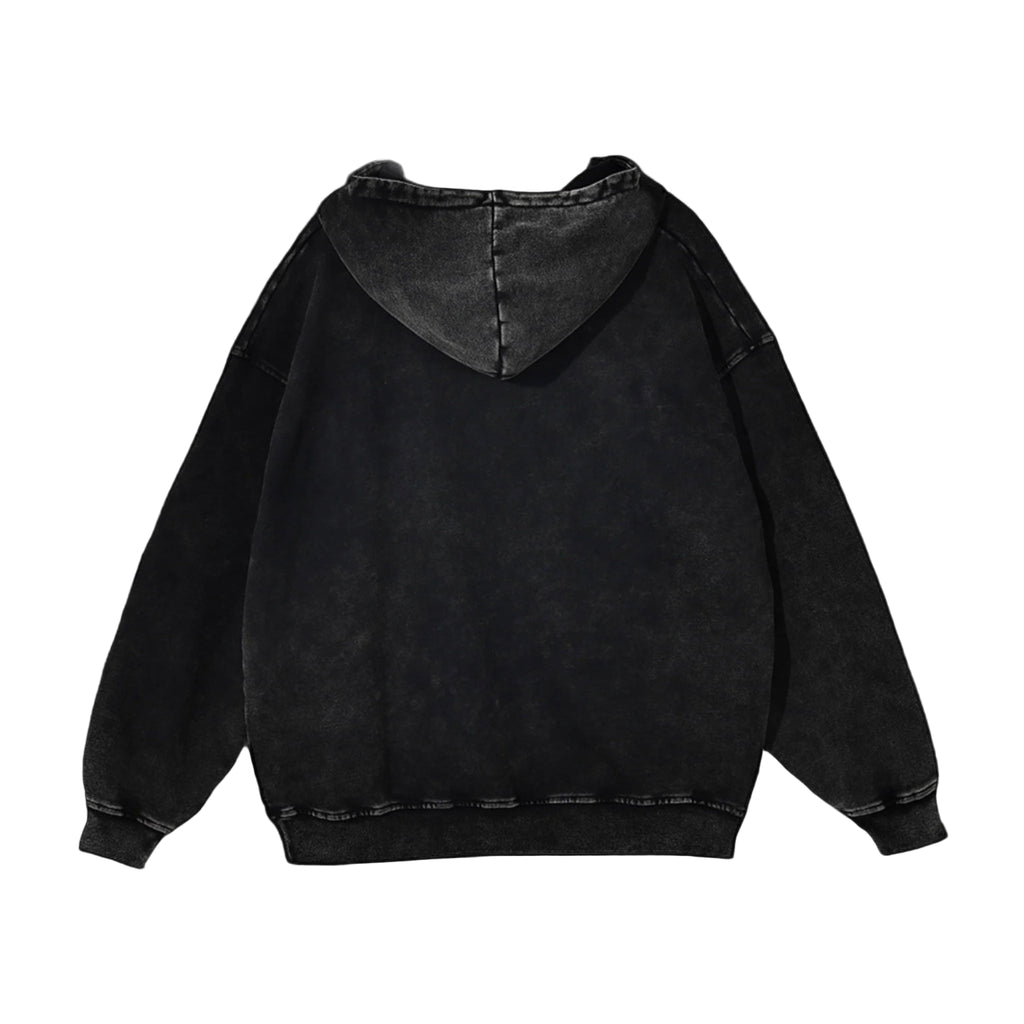 Acid Wash Oversized Hoodie