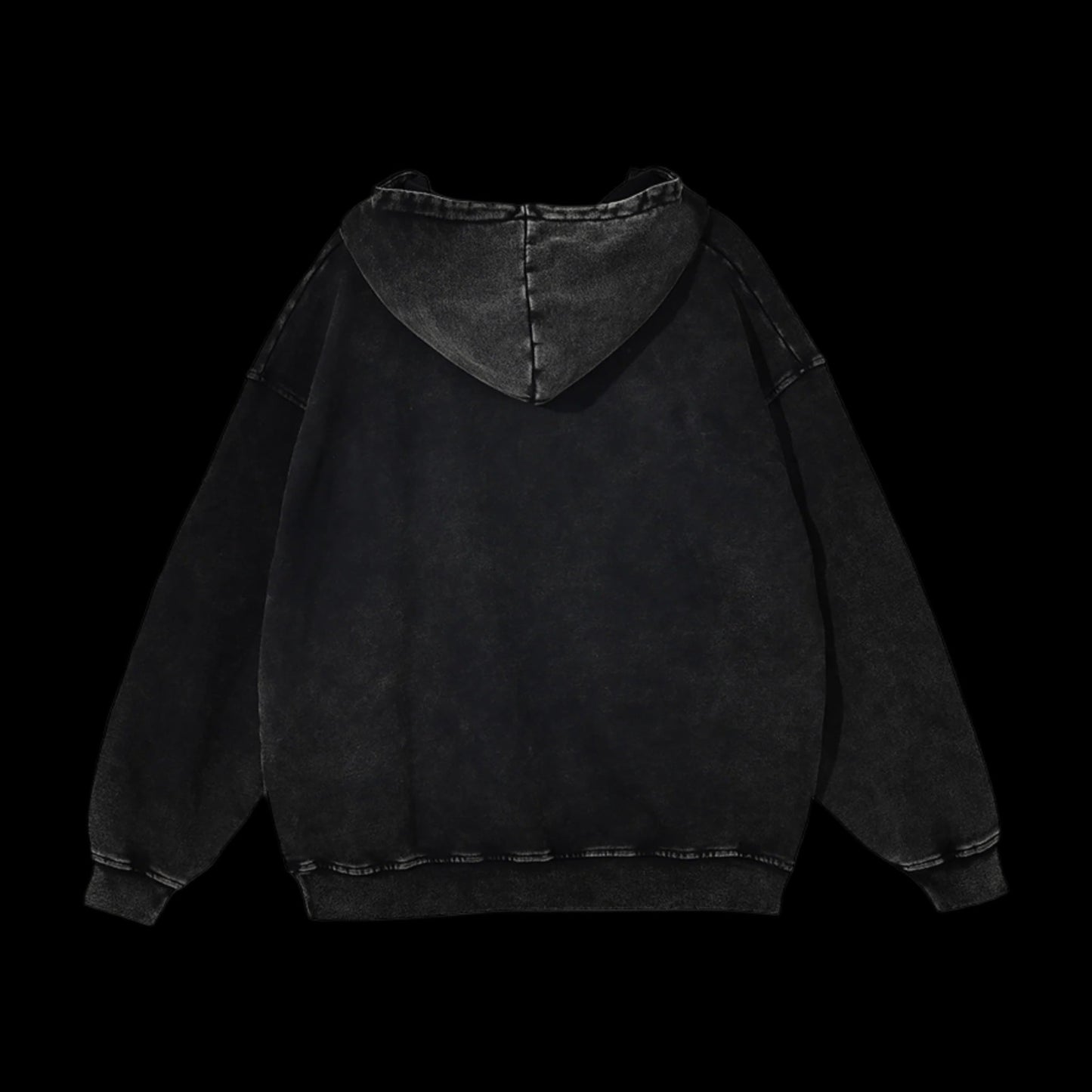 Acid Wash Oversized Hoodie