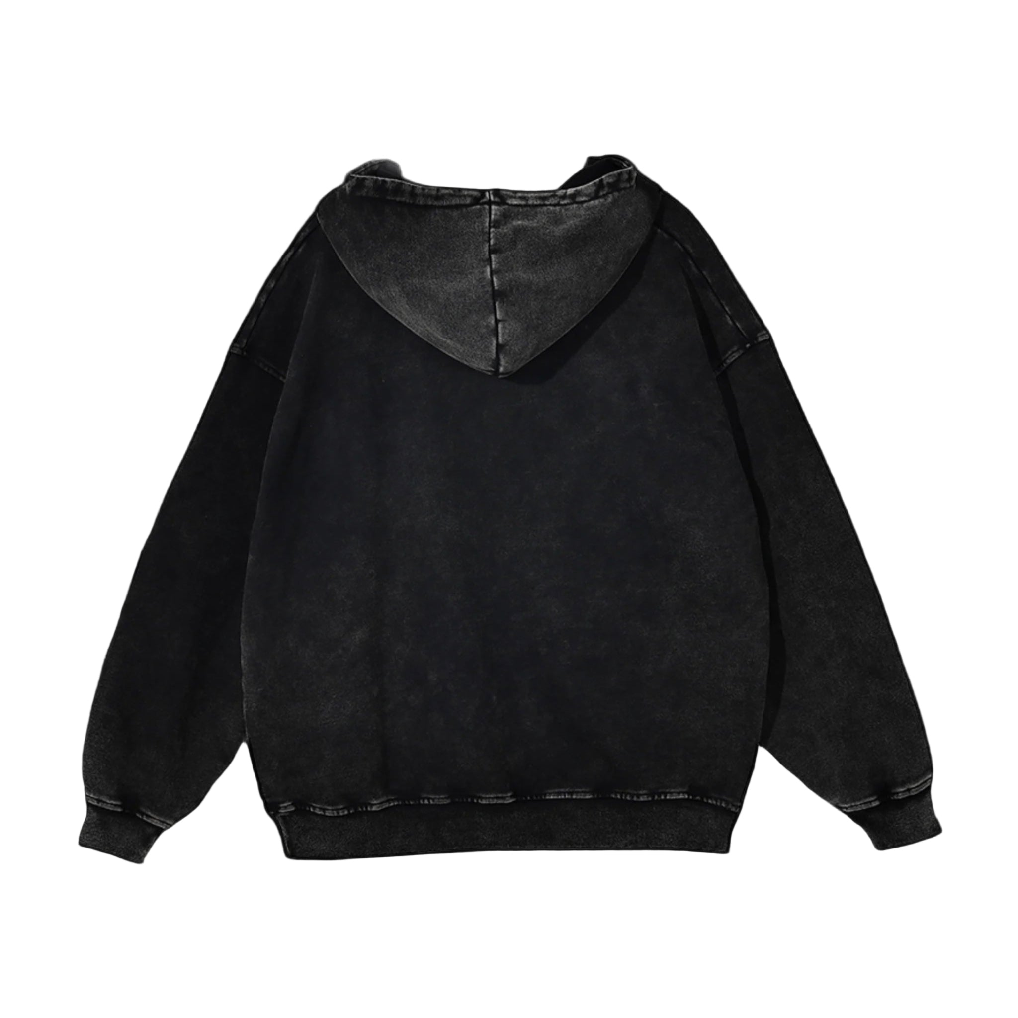 Acid Wash Oversized Hoodie