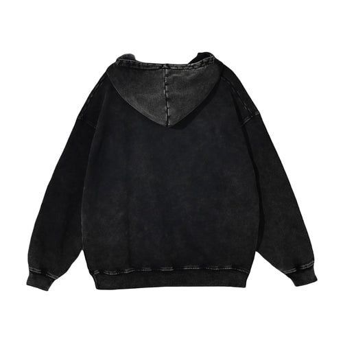 Acid Wash Oversized Hoodie