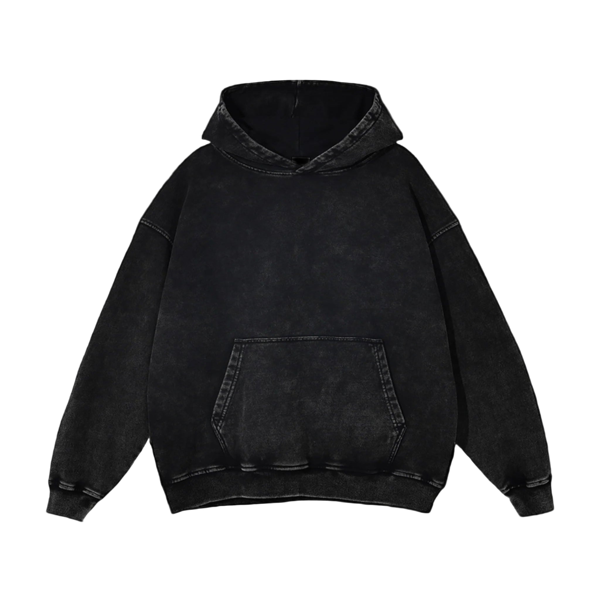Acid Wash Oversized Hoodie