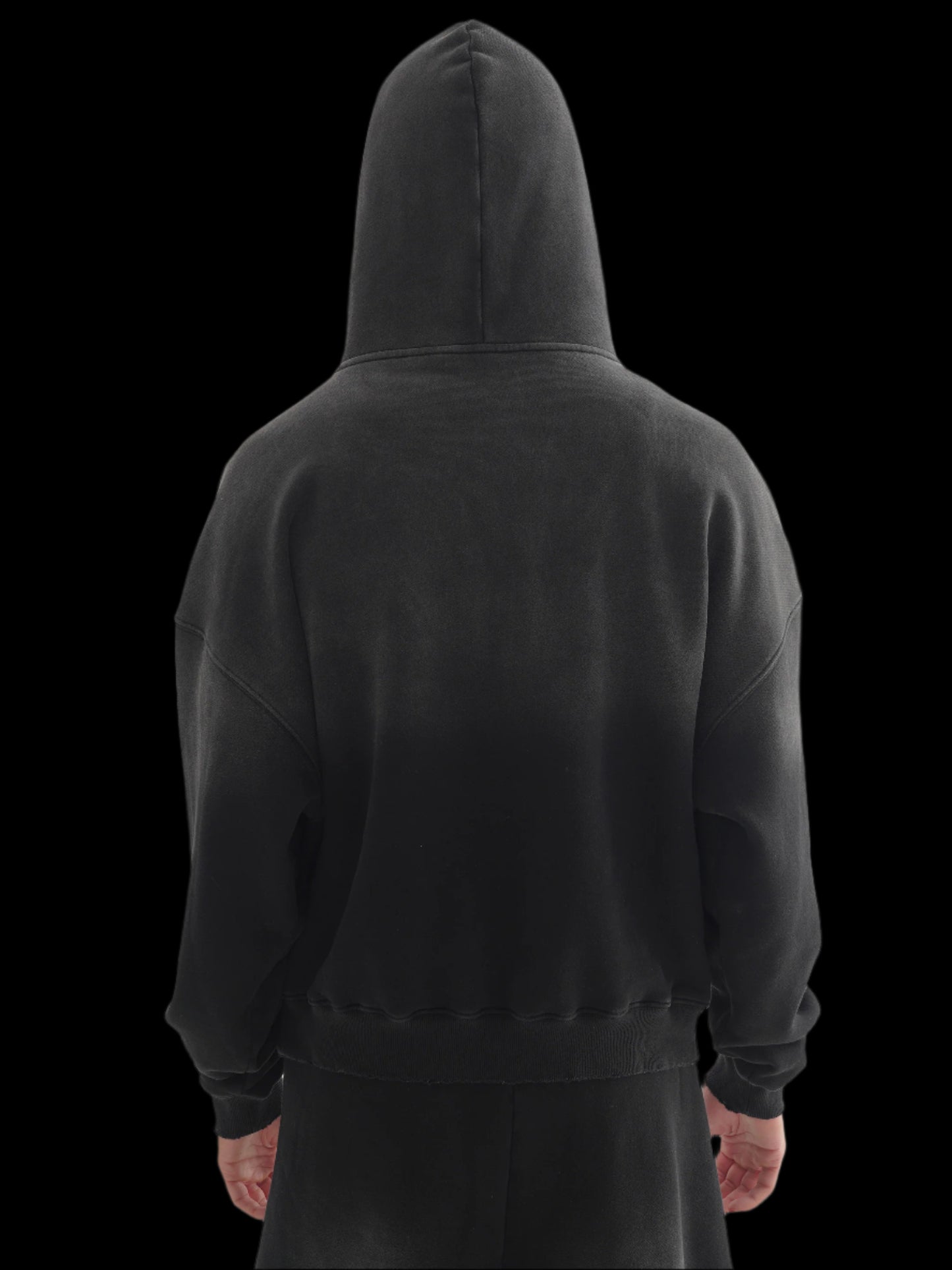 Frayed Sunfade Boxy Hoodie