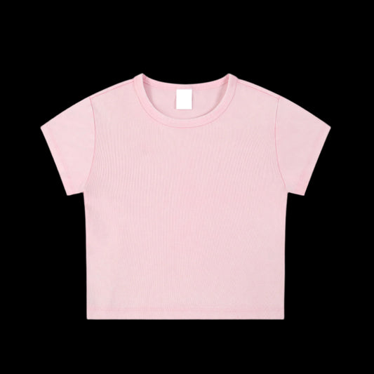 Snow Washed Crop Top