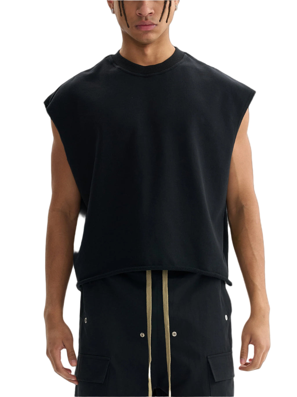 French Terry Boxy Tank Top