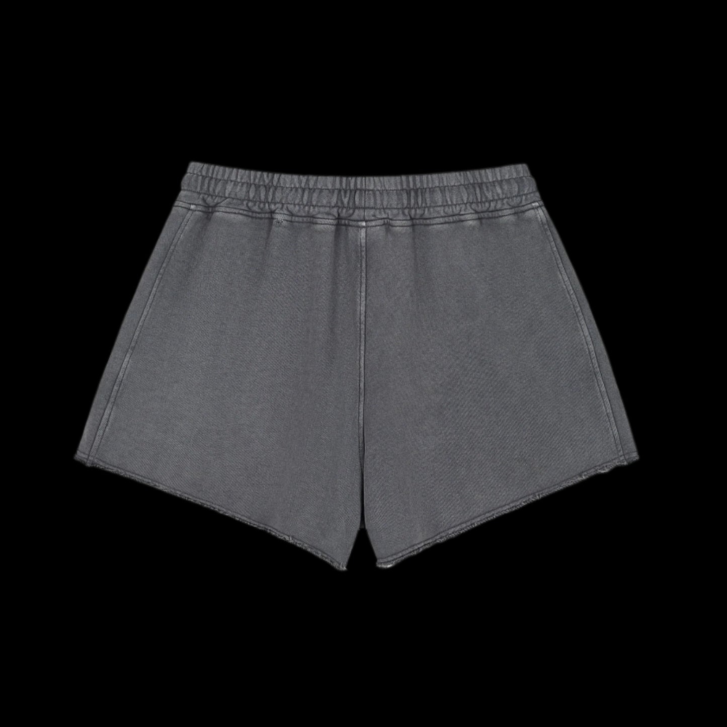 Snow Washed Drawstring Shorts