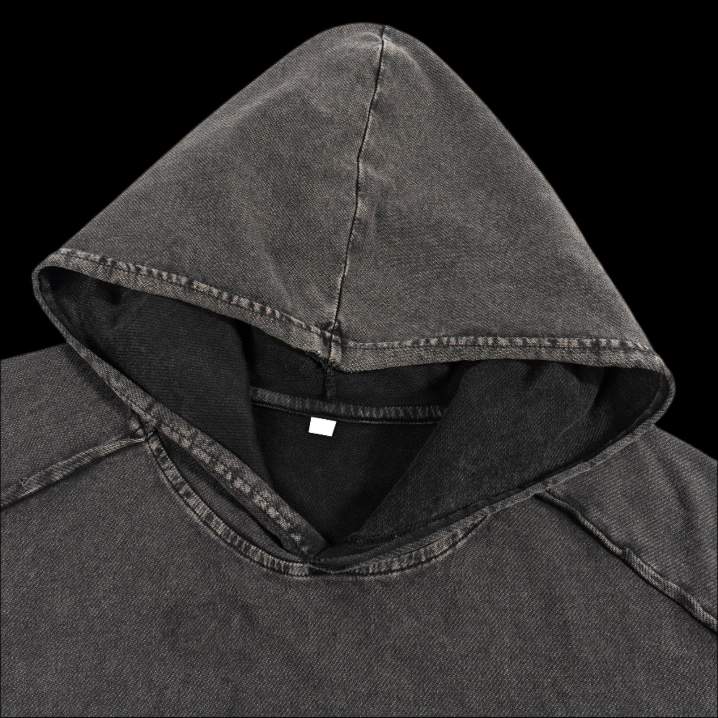 Snow Washed Boxy Hooded Tank