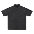 Heavyweight Snow Washed Polo T-Shirt